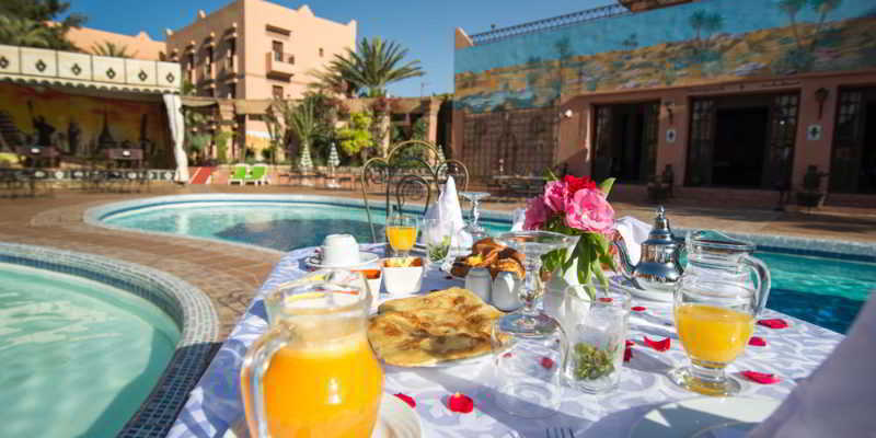 Hotel Club Hanane Ouarzazate Exteriör bild